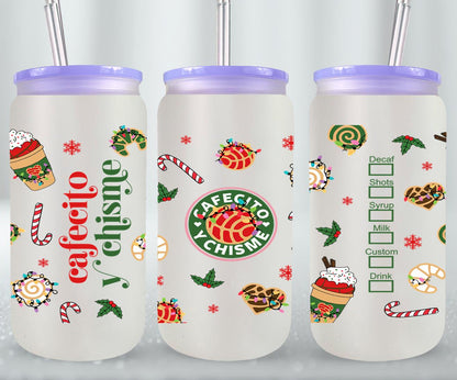 Cafecito y Chisme Christmas-10030 - glass can