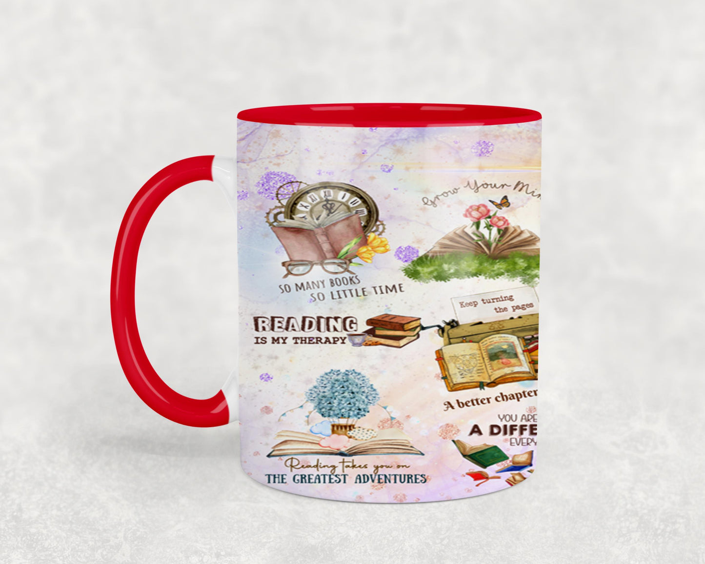 Reading Books Motivation-9983 - mugs