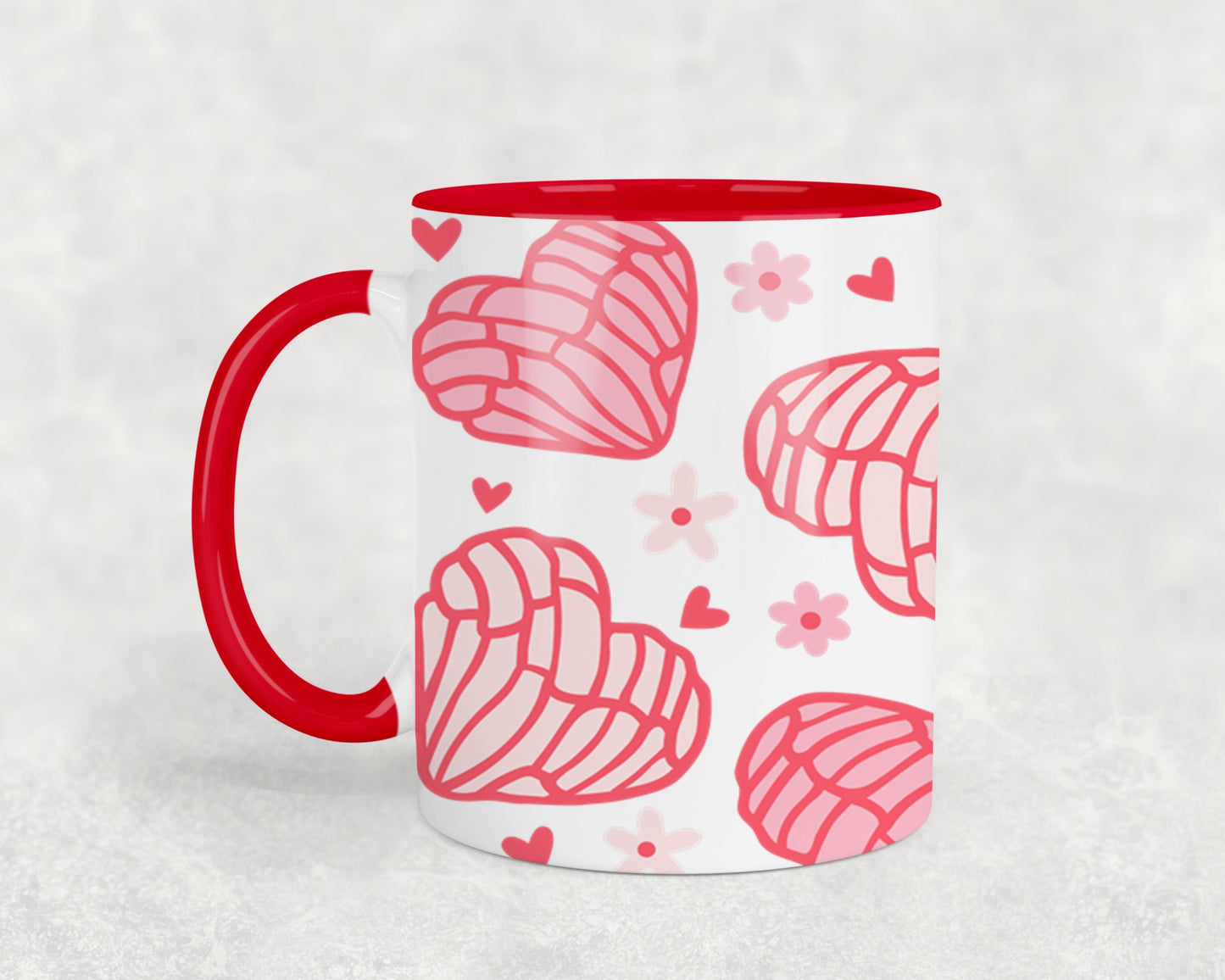 Concha Heart-10098 - mugs
