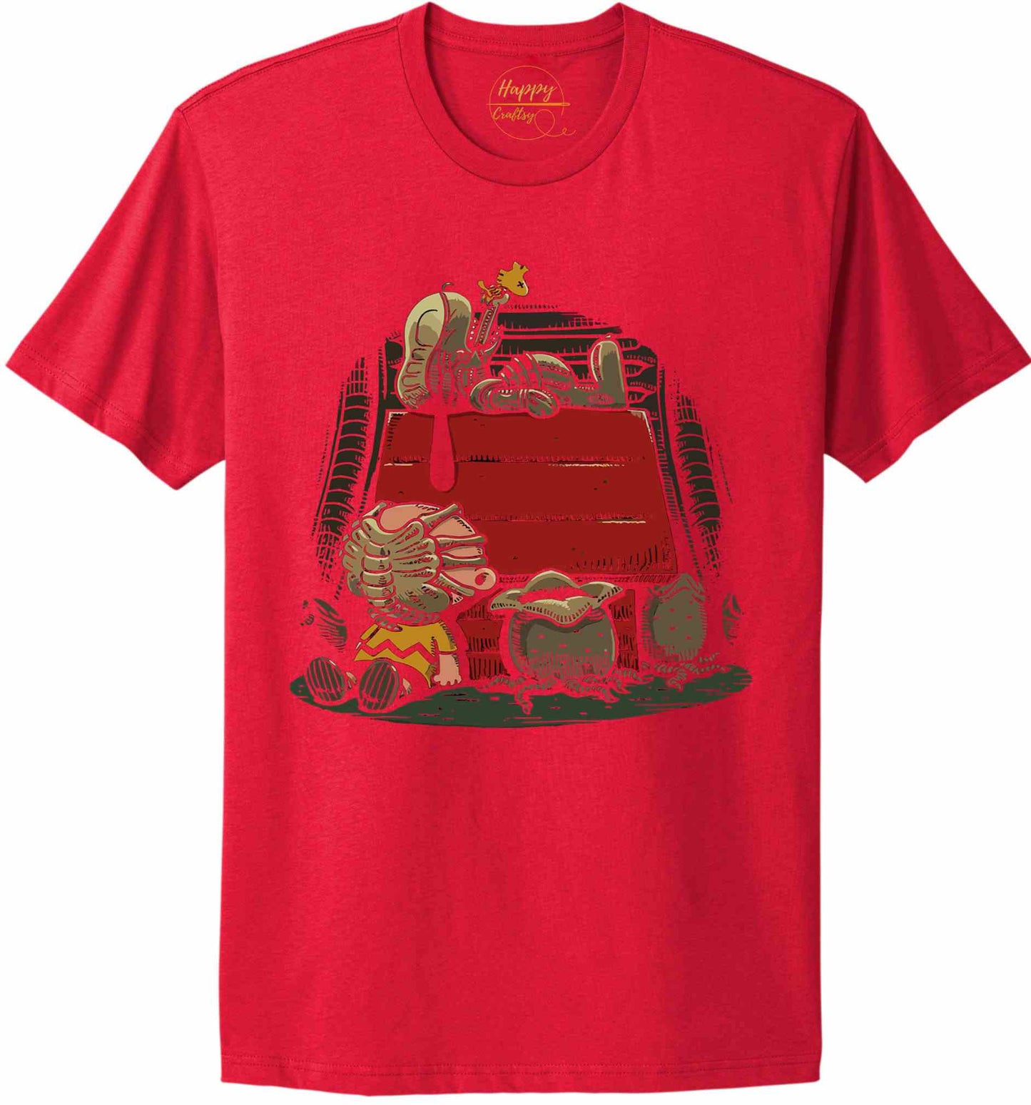 Funny Movie Parody Alien-9405 - t-shirt