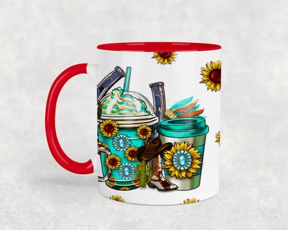 Fueled By Coffee And Country Music-10470 - mugs