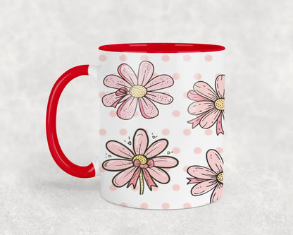 Pink Bow-9991 - mugs