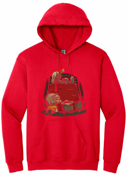 Funny Movie Parody Alien - hoodie