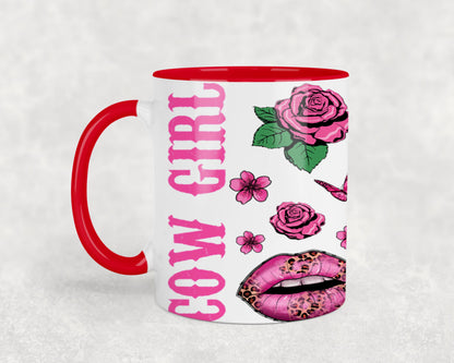 Cow Girl-10469 - mugs