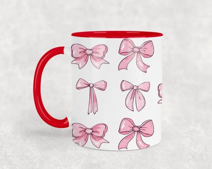 Pink Bow-9993 - mugs