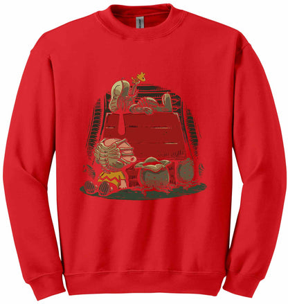 Funny Movie Parody Alien - sweatshirt