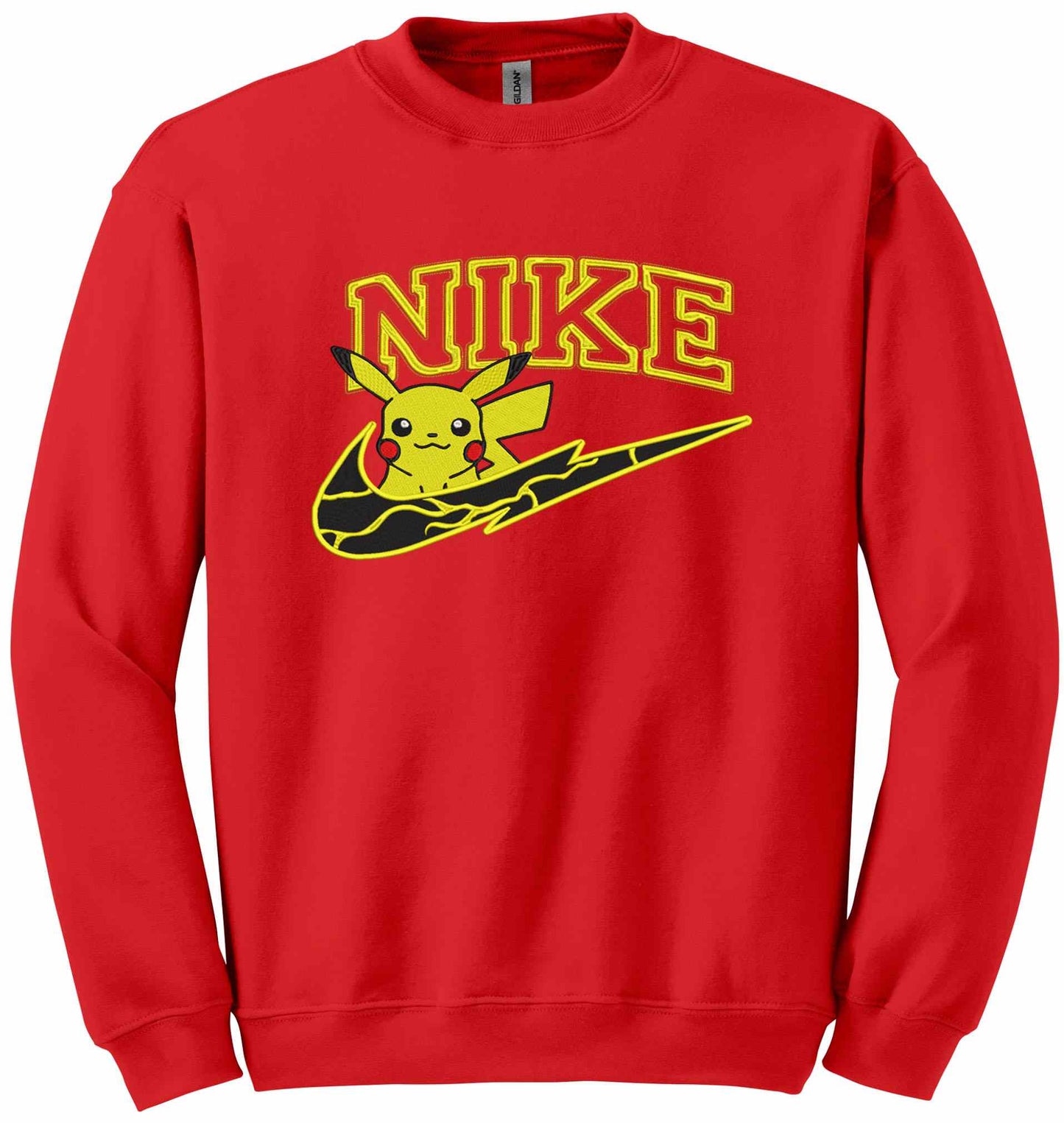 Pikachu Embroidered Logo - sweatshirt