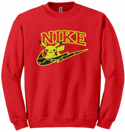 Pikachu Embroidered Logo - sweatshirt