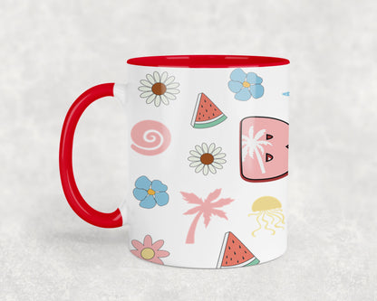 Beach Life Summer Retro-10639 - mugs