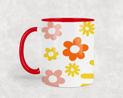 Girls Just Wanna Have Sun Floral-10684 - mugs