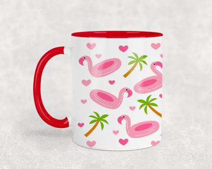 Cute Flamingo Hello Summer-10658 - mugs