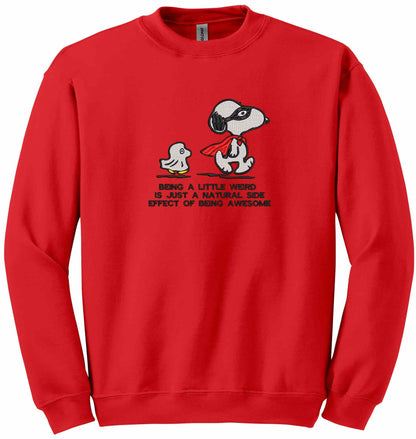 Beautiful positive message Embroidered - sweatshirt