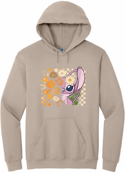Trick or Treat Pink Alien - hoodie
