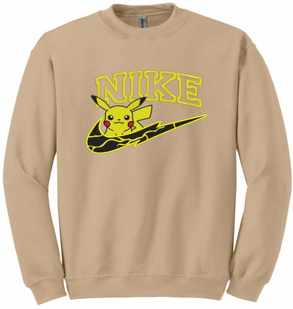 Pikachu Embroidered Logo - sweatshirt