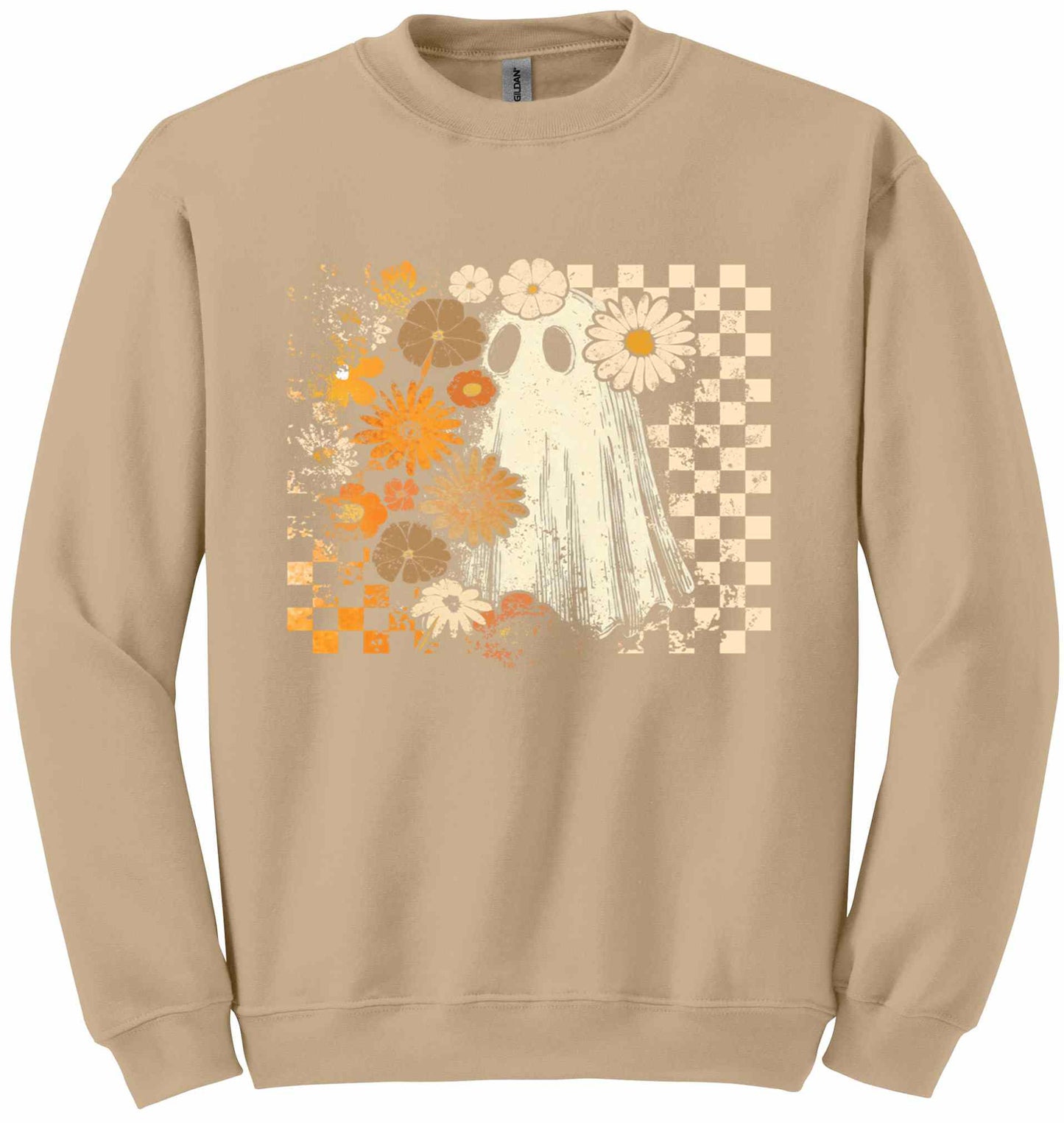 Ghost Trick or Treat Pink-11072 - sweatshirt