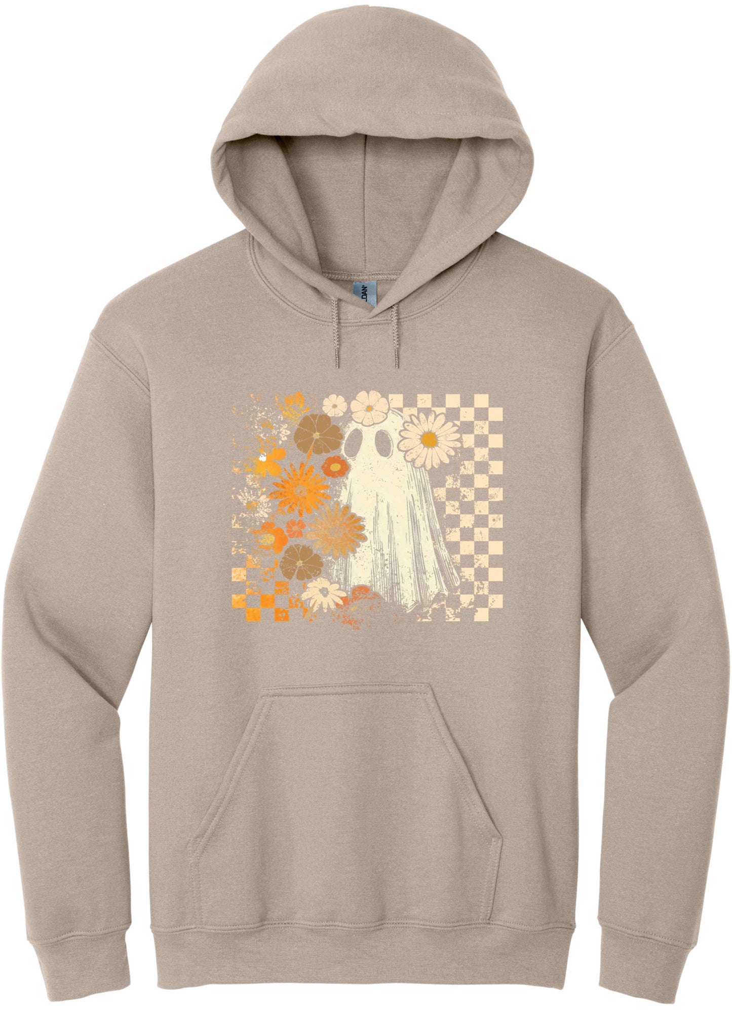 Ghost Trick or Treat Pink - hoodie