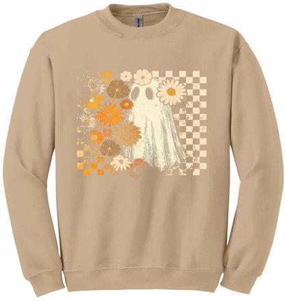 Ghost Trick or Treat Pink - sweatshirt