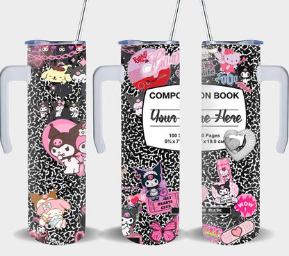 Personalized Kuromi Back to School-8100 - tumbler