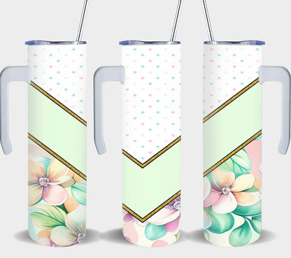 Flower Vee Spots-10583 - tumbler