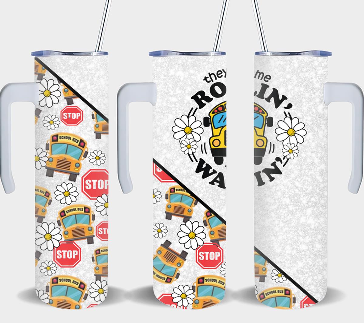 School Bus Driver-8105 - tumbler