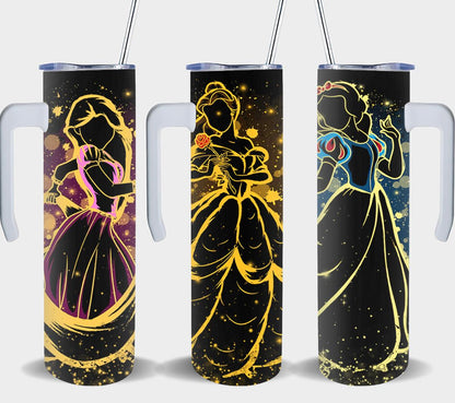 Neon Princess-9413 - tumbler