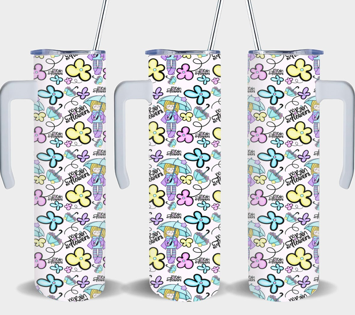 No Rain No flower-11025 - tumbler