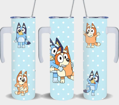 Blue Dog-8655 - tumbler