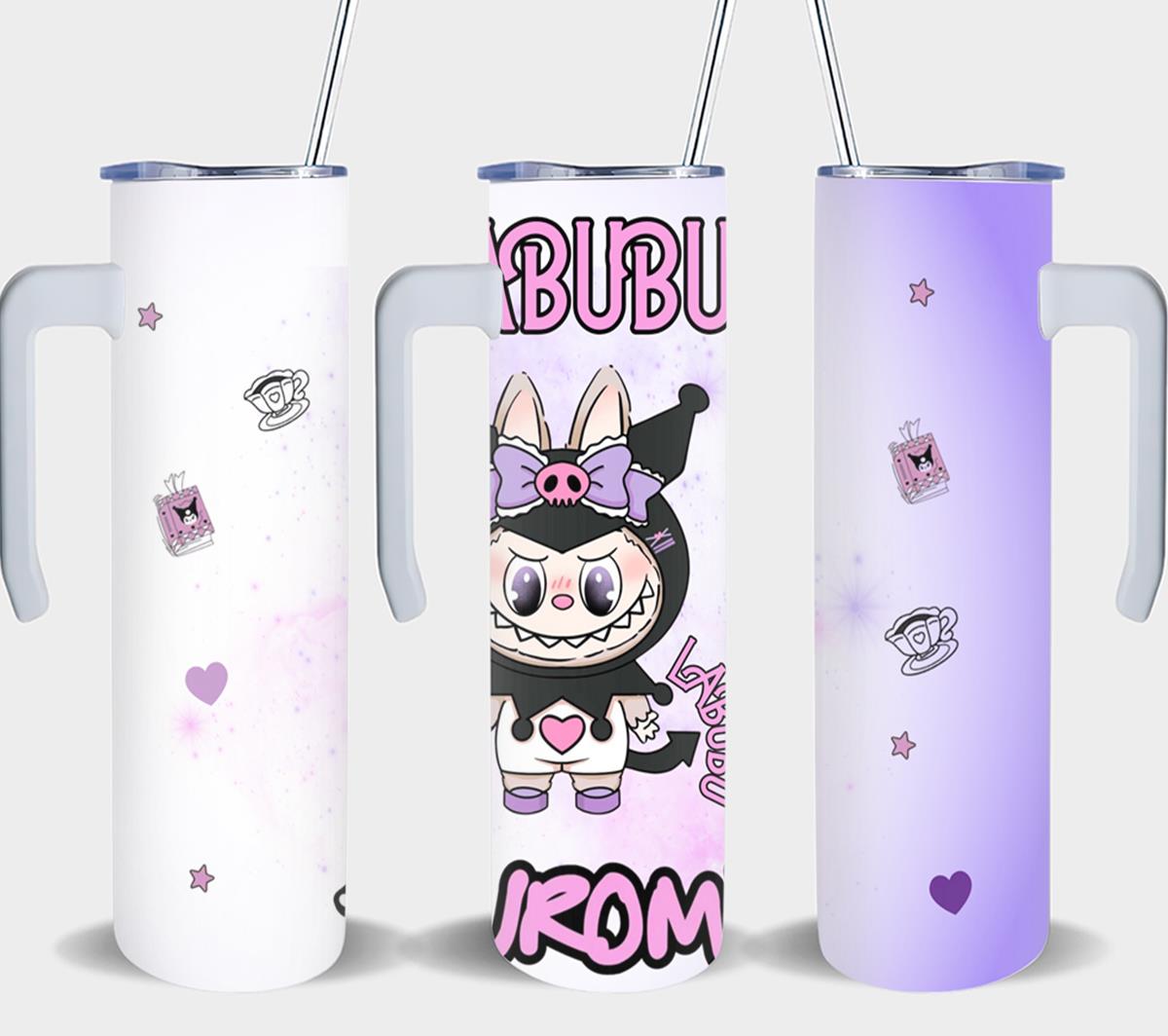 Labubu Kuromi - tumbler