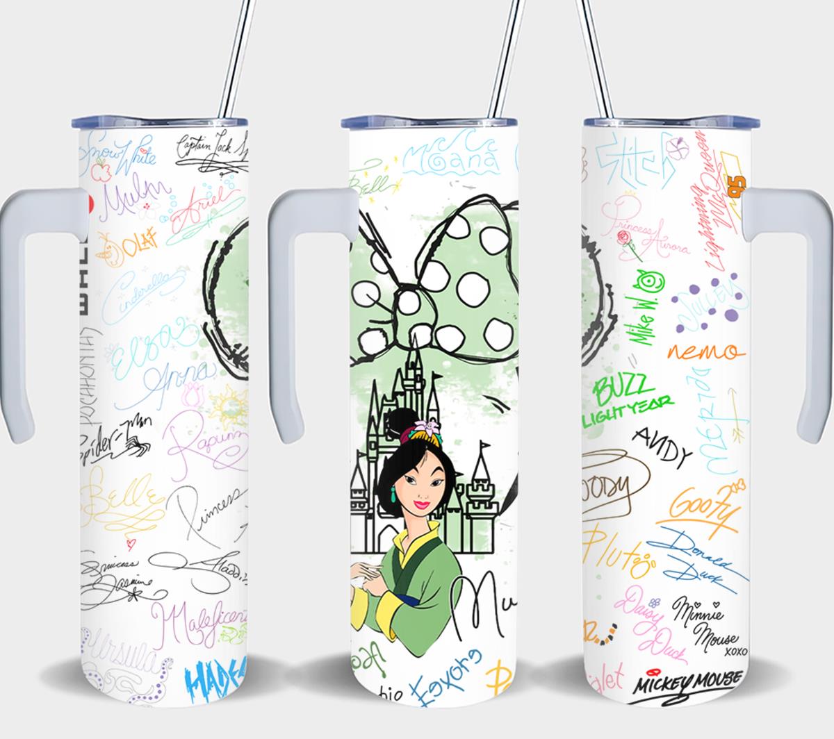 Princess Mulan-9396 - tumbler