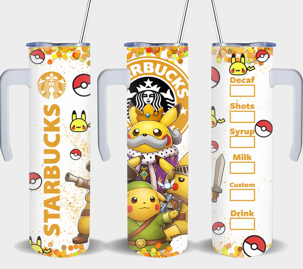 Pikachu Starbucks-8611 - tumbler