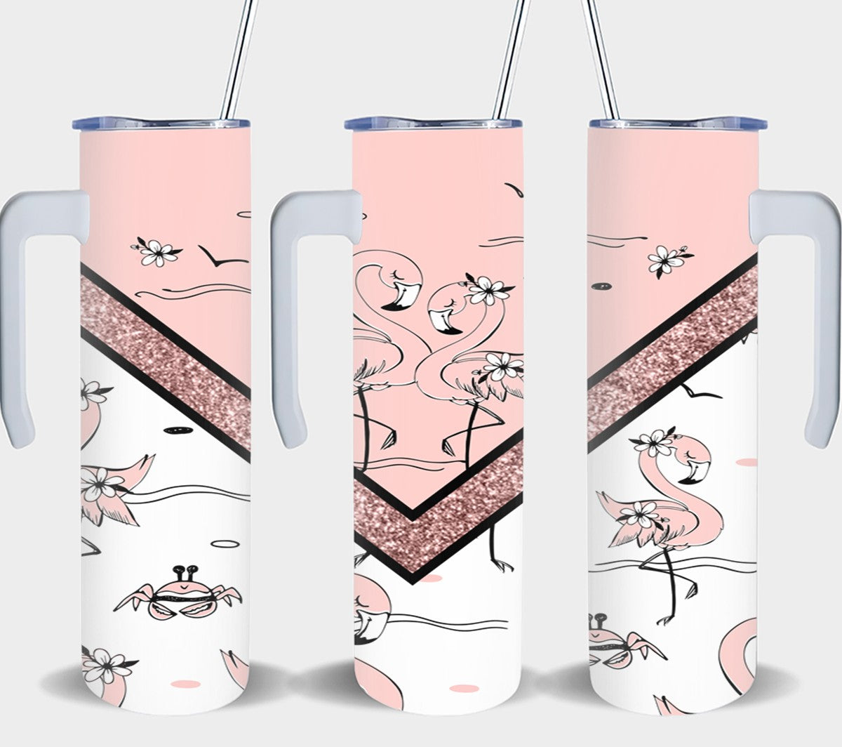 Vee Flamingo - tumbler