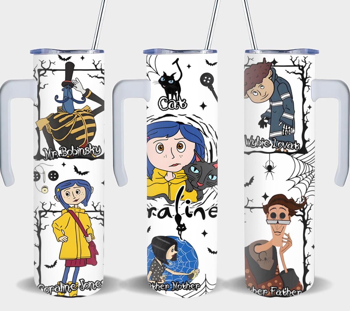 Coral Button-9090 - tumbler