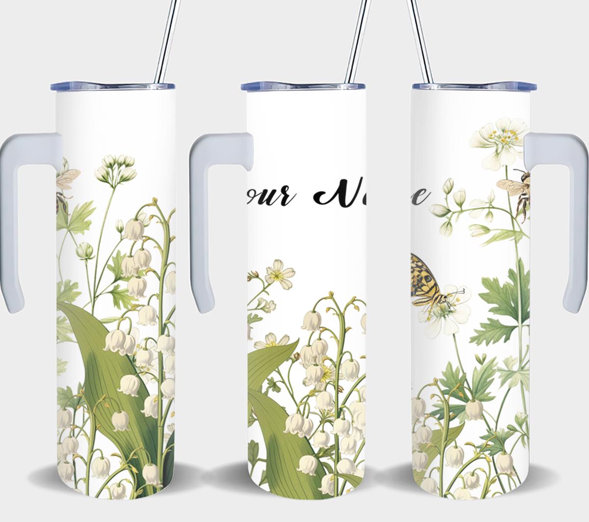 Personalized Birthday May Lily-8239 - tumbler