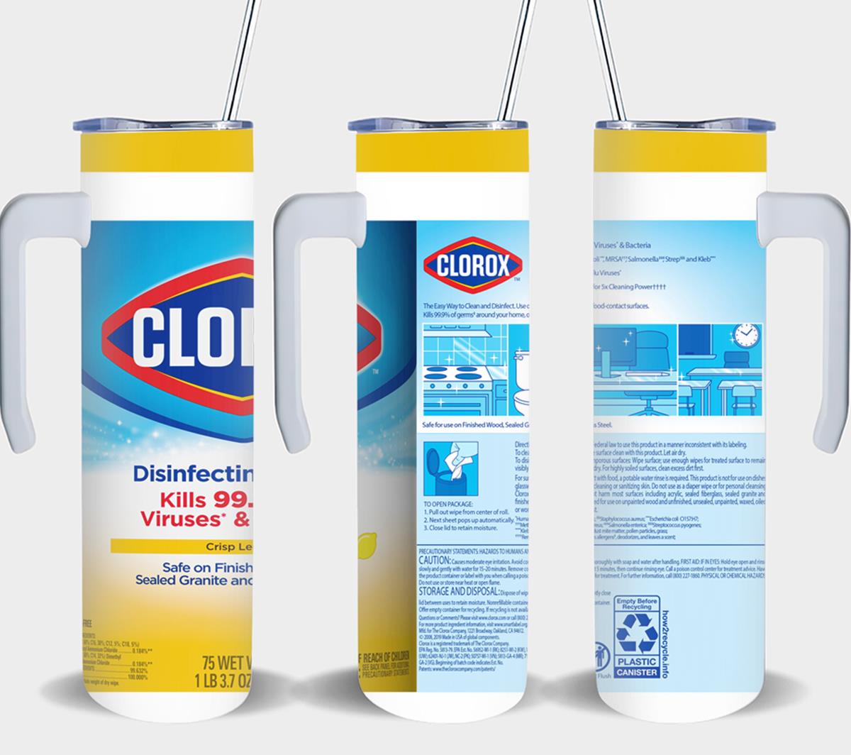Clorox - tumbler