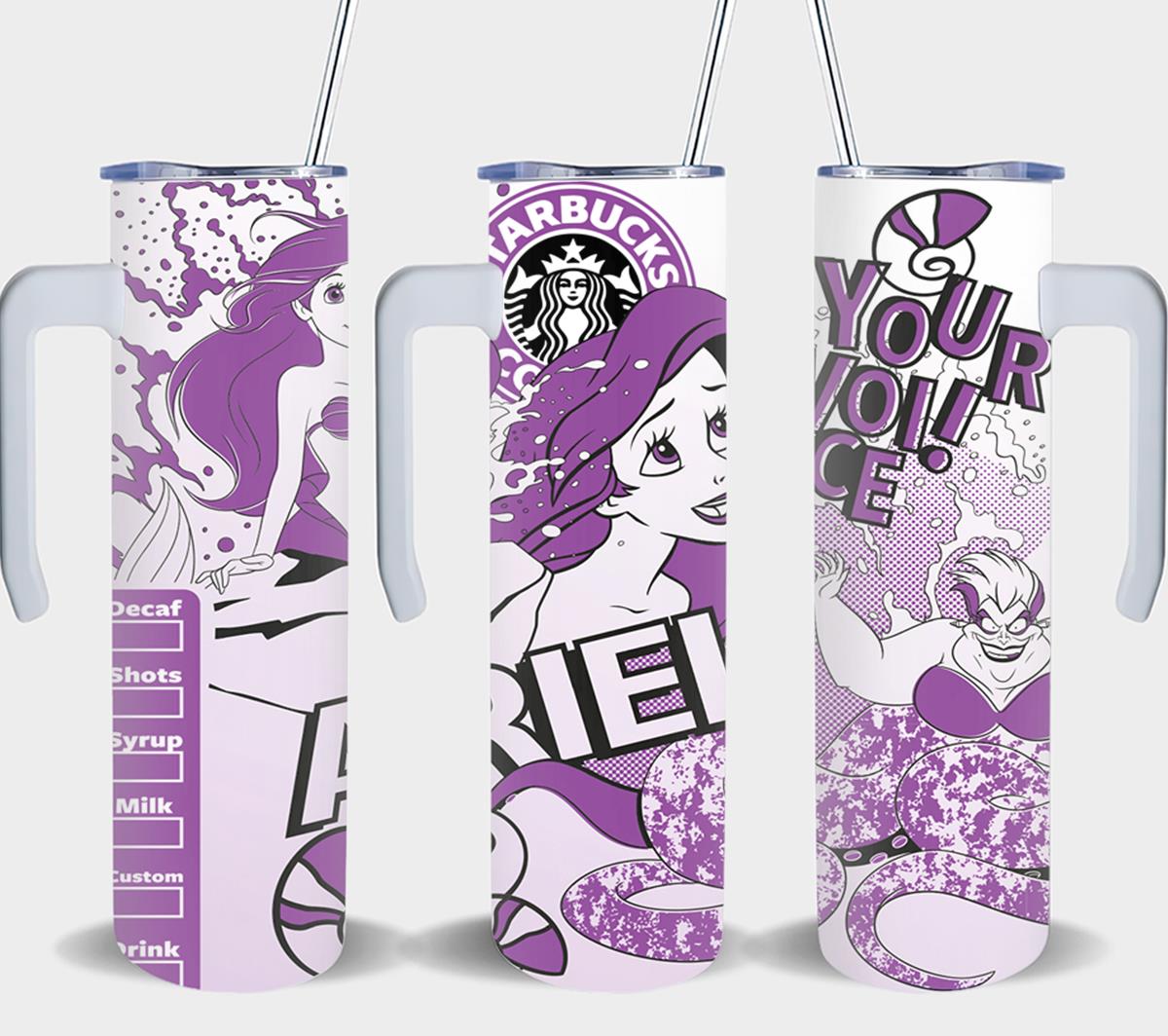 Princess Ariel-9187 - tumbler