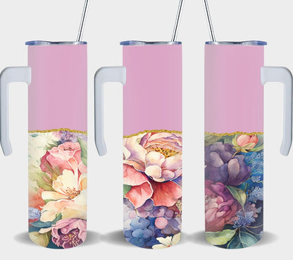 Yore Floral - tumbler
