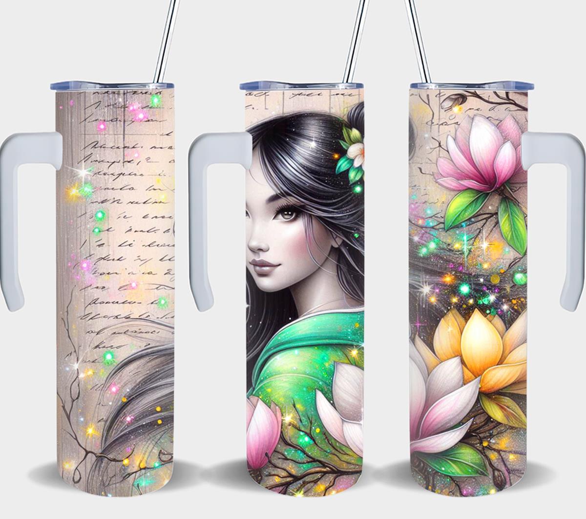 Princess Mulan-9394 - tumbler