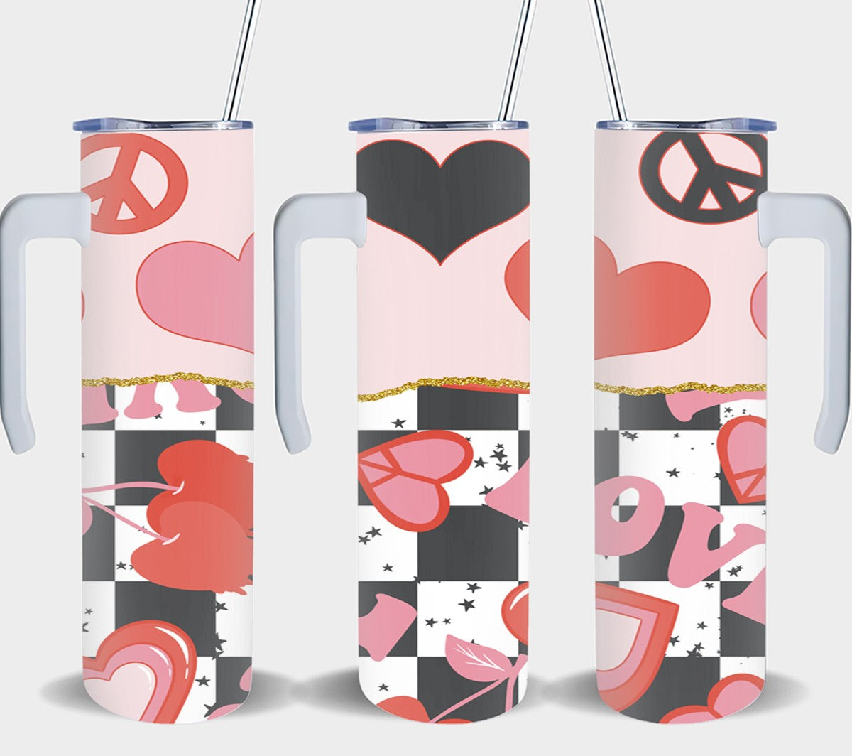 Retro Love - tumbler