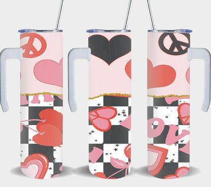 Retro Love - tumbler