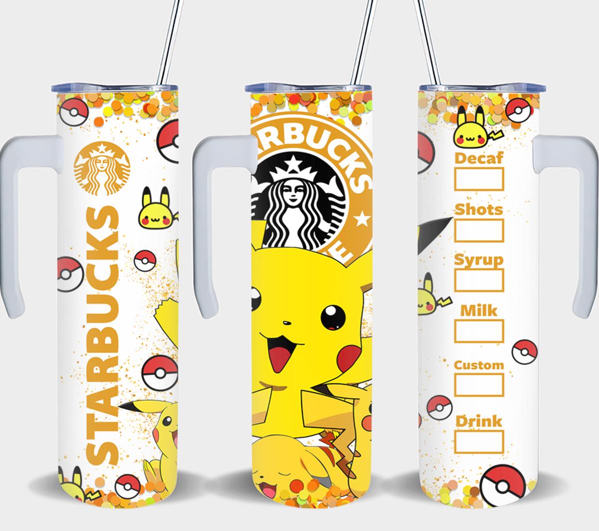 Pikachu Starbucks-8608 - tumbler