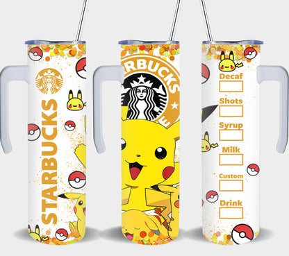 Pikachu Starbucks-8608 - tumbler