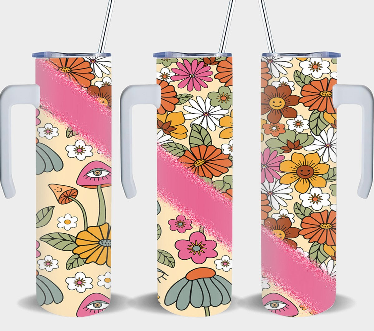 Reto FLower Split-10604 - tumbler