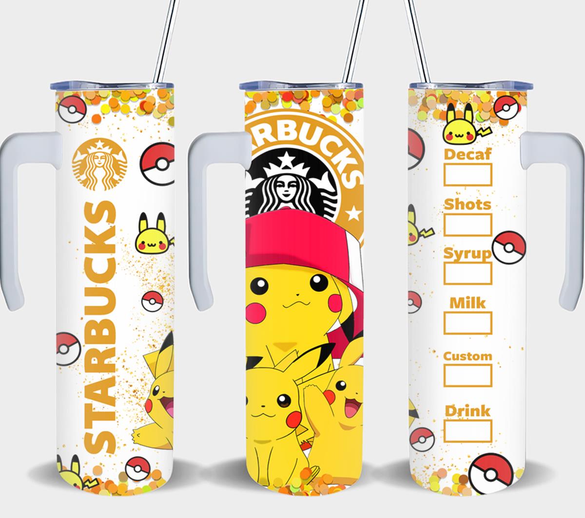 Pikachu Starbucks-8610 - tumbler