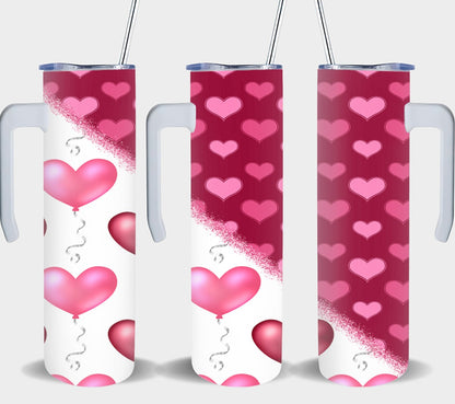 Hearts Split-10587 - tumbler