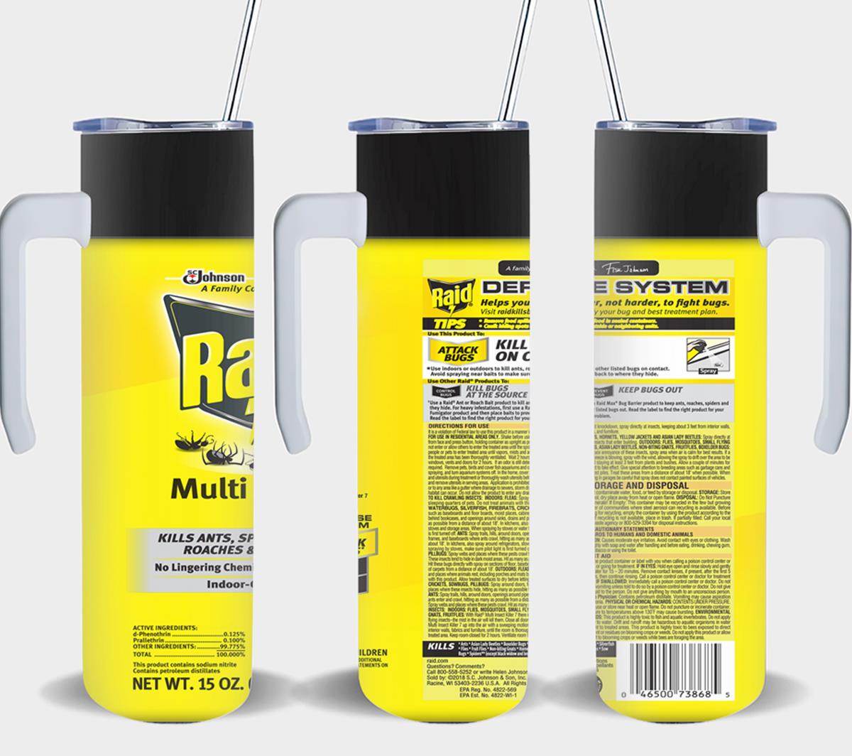 Raid Multi Insect - tumbler