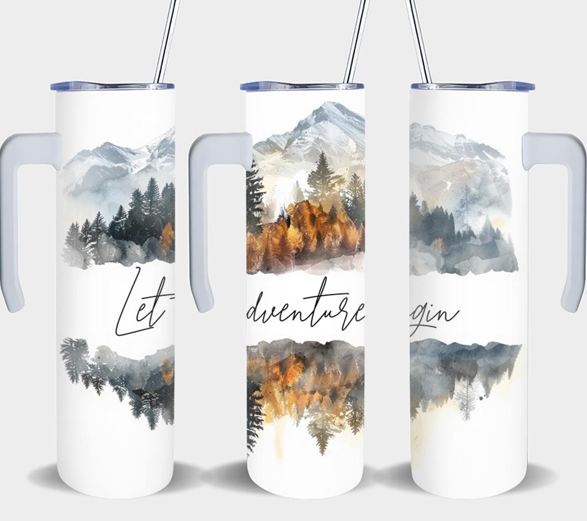 Let the Adventure Begin-8422 - tumbler