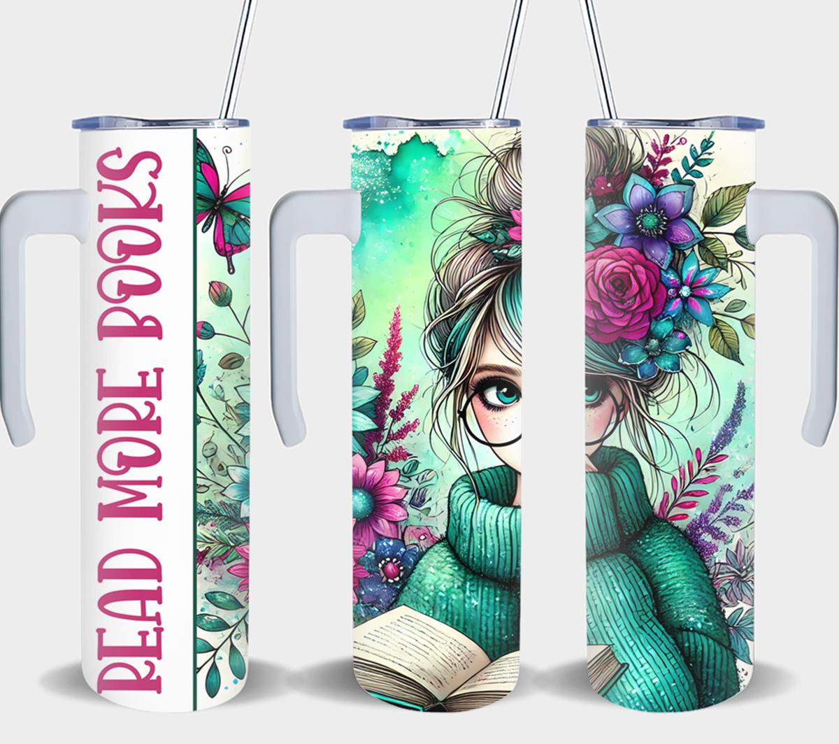 Book Lover-8141 - tumbler