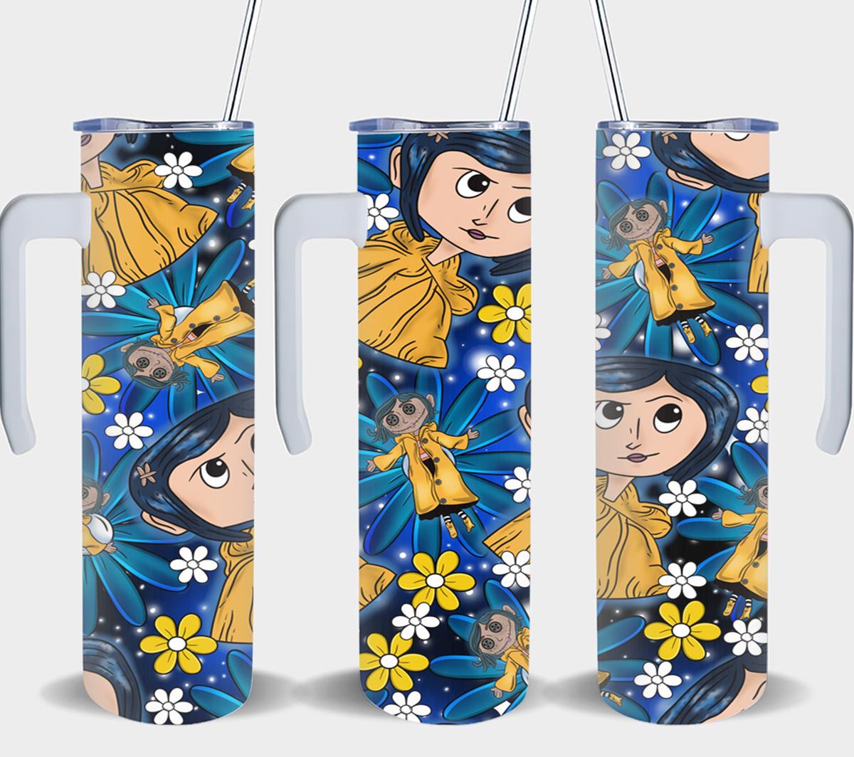 Coral Button-9088 - tumbler