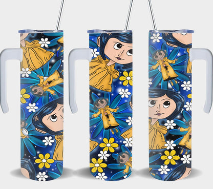 Coral Button-9088 - tumbler