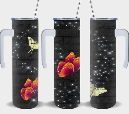 Butterflies - tumbler